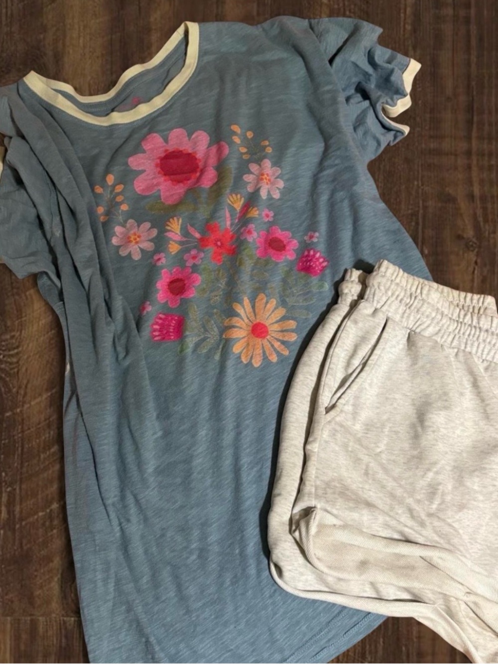 NATURAL LIFE Bright Flower Tee